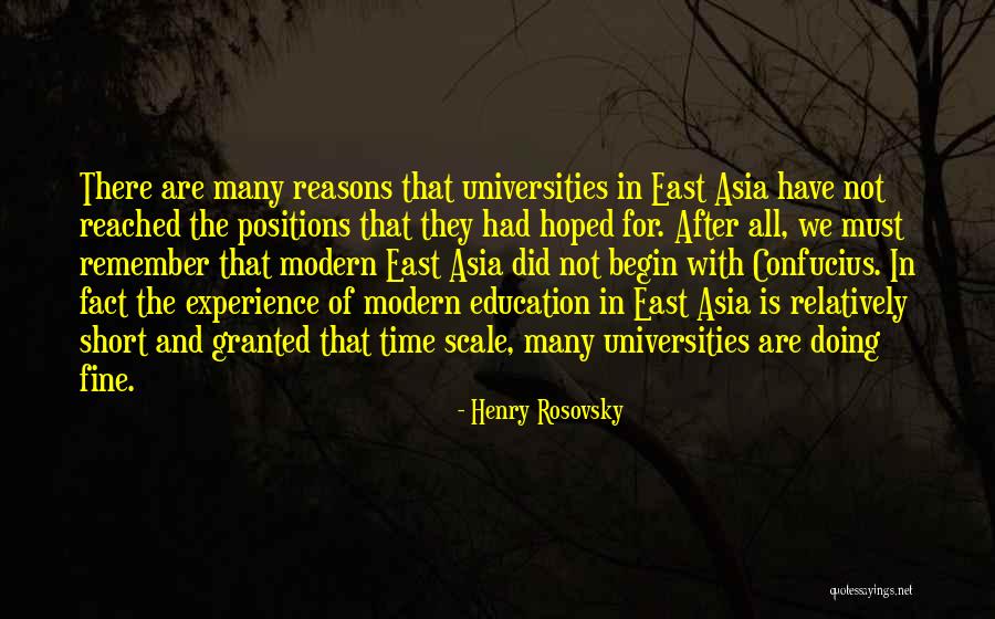 Short Modern Quotes By Henry Rosovsky Short Modern Quotes By Henry Rosovsky