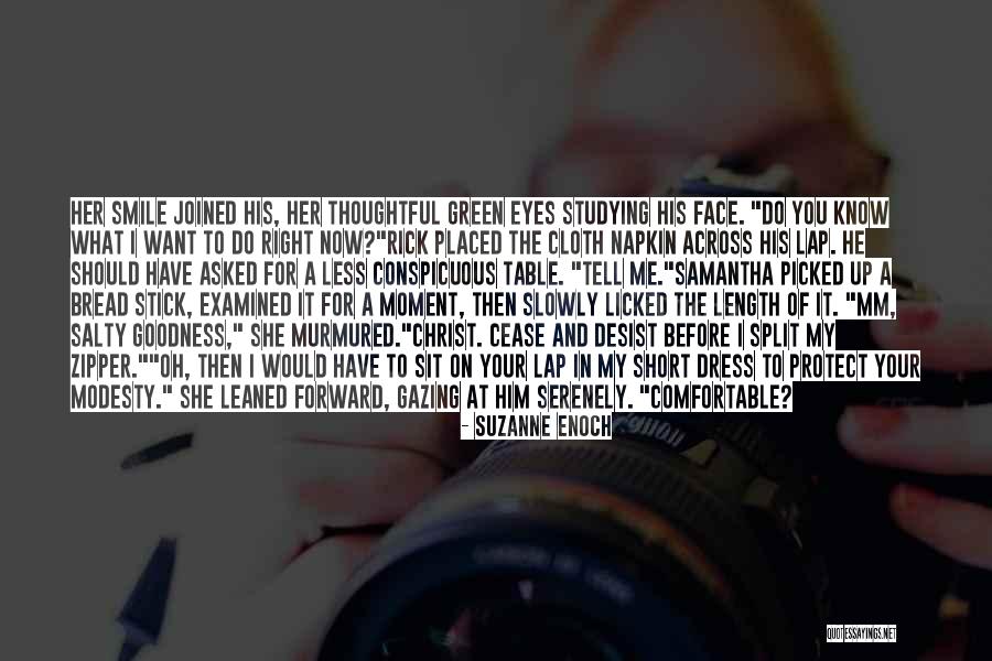 Short Modesty Quotes By Suzanne Enoch Short Modesty Quotes By Suzanne Enoch