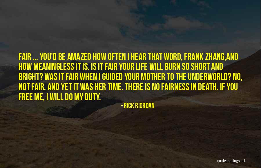 Short Mother Death Quotes By Rick Riordan Short Mother Death Quotes By Rick Riordan