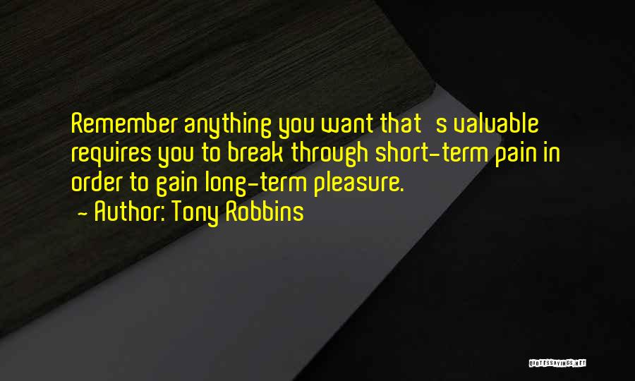 Short Motivational Quotes By Tony Robbins
