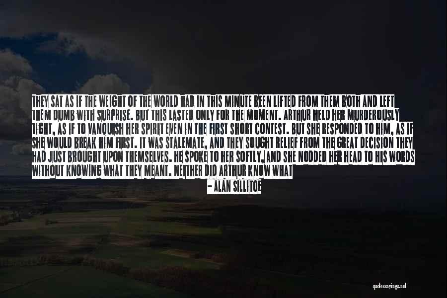 Short Of Words Quotes By Alan Sillitoe Short Of Words Quotes By Alan Sillitoe