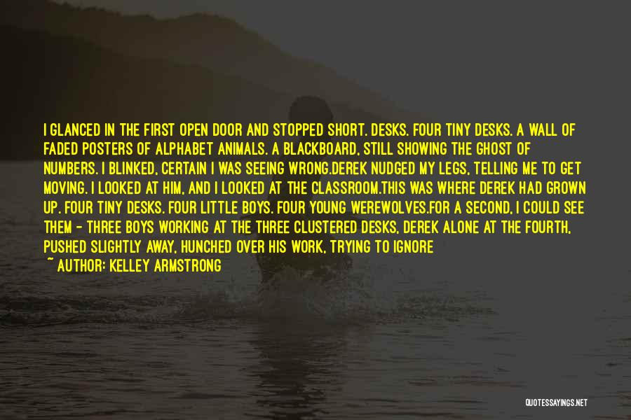 Short Off The Wall Quotes By Kelley Armstrong