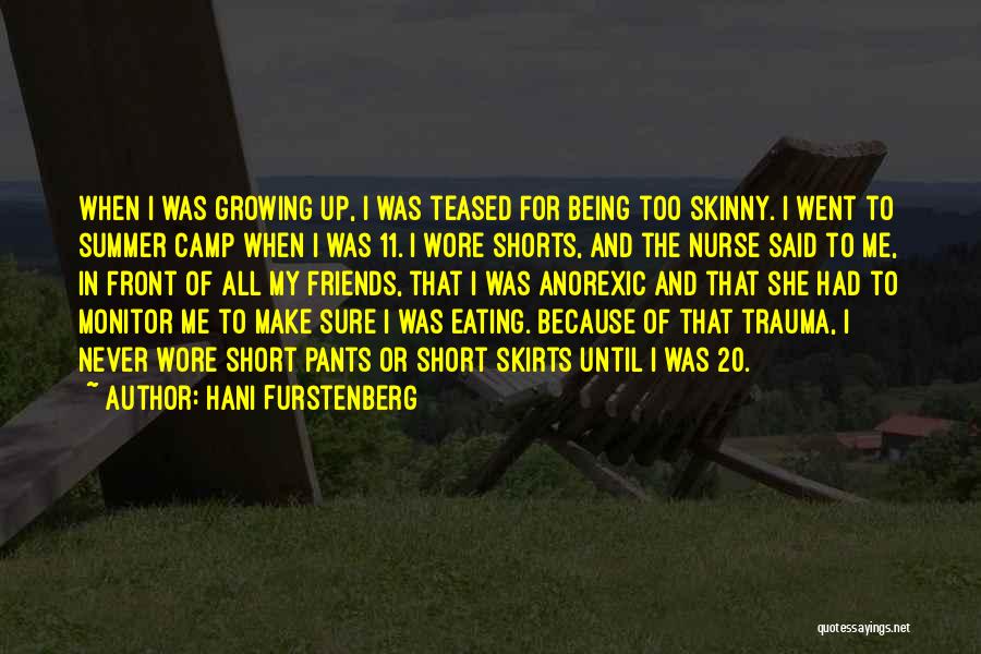 Short Pants Quotes By Hani Furstenberg