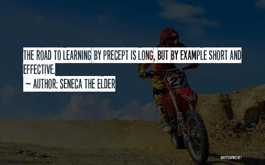 Short Precept Quotes By Seneca The Elder