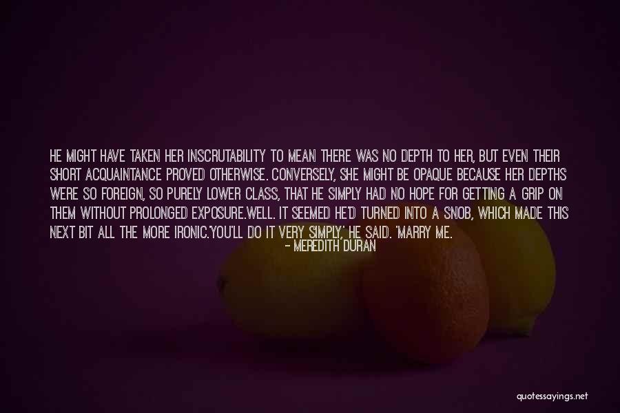 Short Proved Quotes By Meredith Duran Short Proved Quotes By Meredith Duran