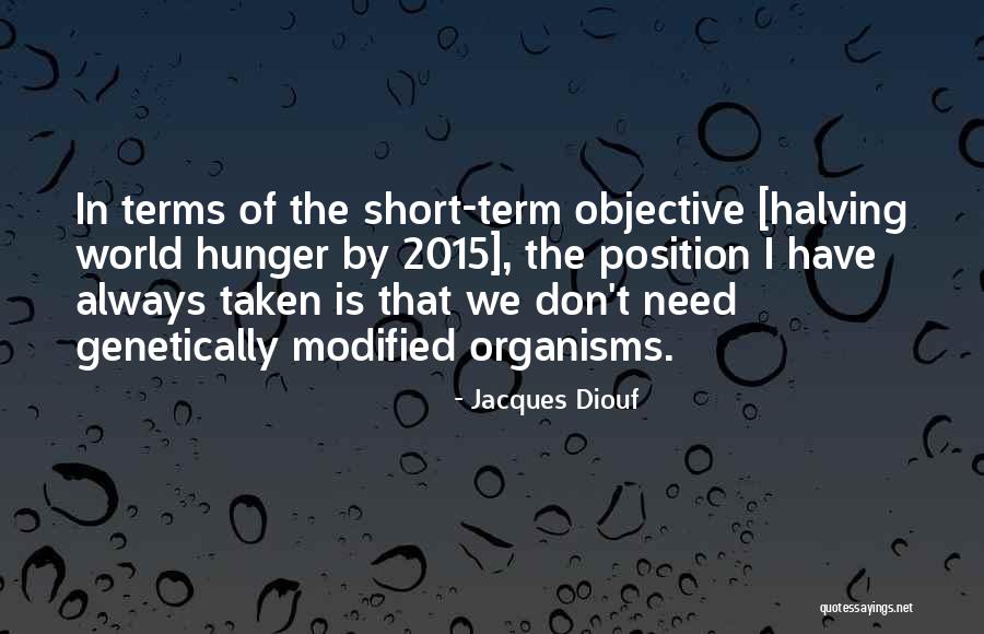 Short Quotes By Jacques Diouf