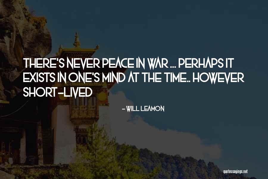 Short Quotes By Will Leamon Short Quotes By Will Leamon