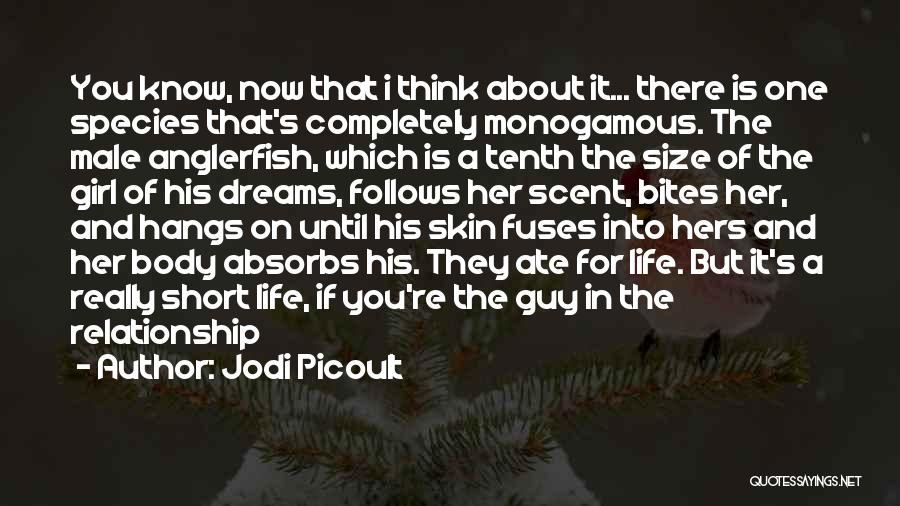 Short Relationship Quotes By Jodi Picoult