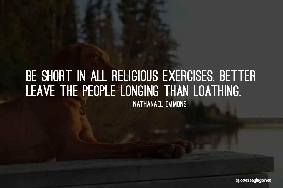 Short Religious Quotes By Nathanael Emmons Short Religious Quotes By Nathanael Emmons