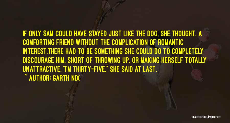 Short Romantic Quotes By Garth Nix