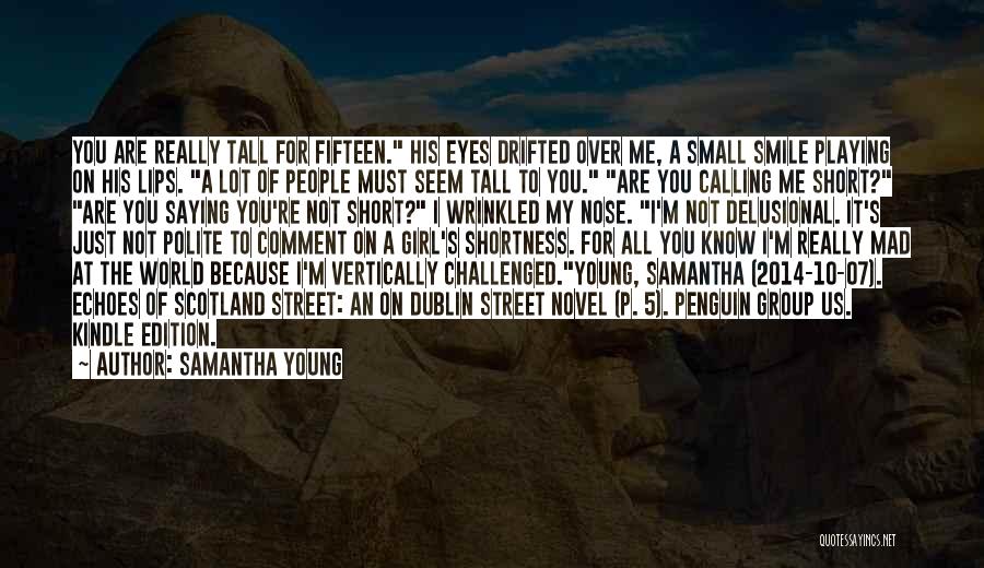 Short Saying Quotes By Samantha Young
