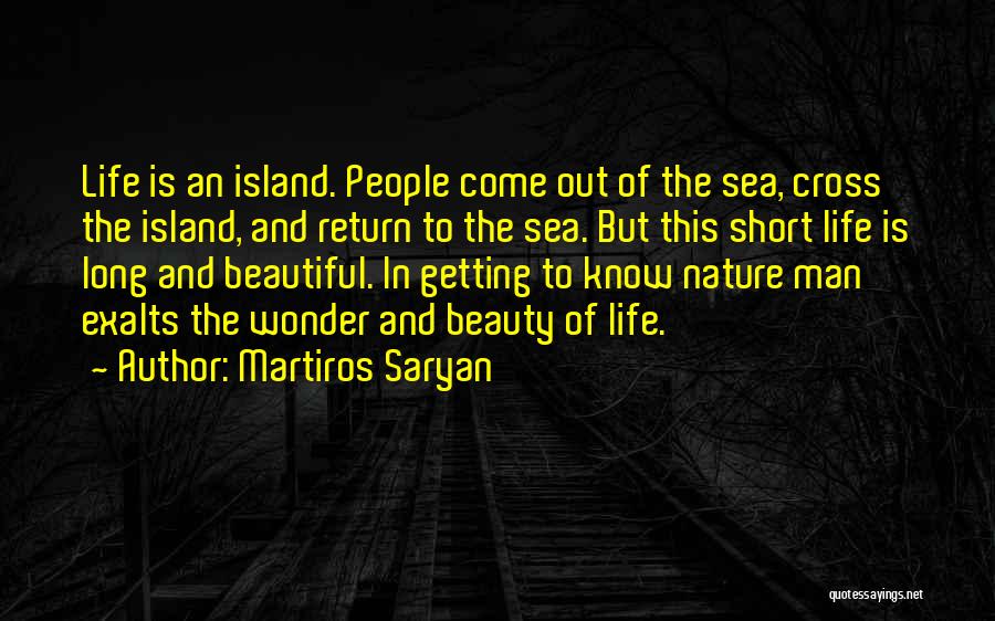 Short Sea Quotes By Martiros Saryan
