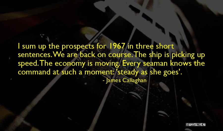 Short Ship Quotes By James Callaghan