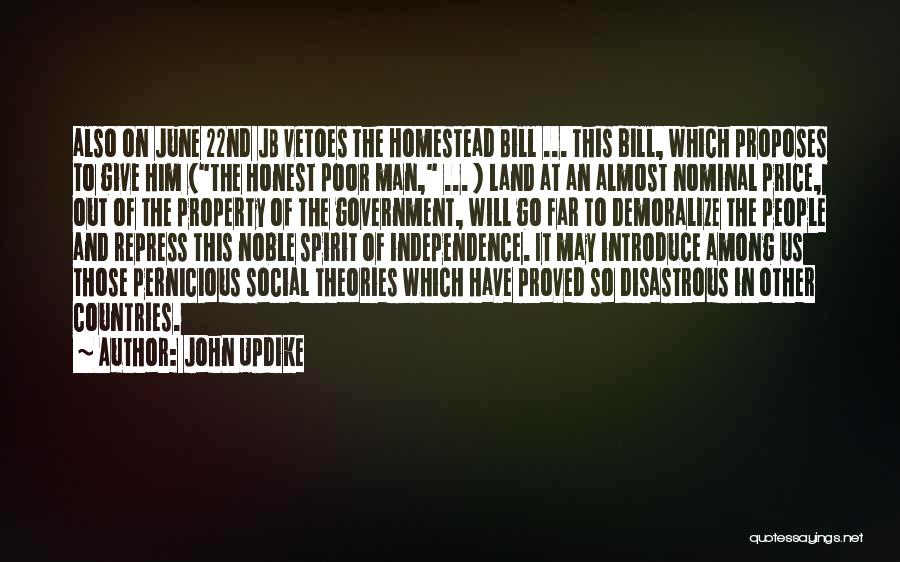 Short Social Quotes By John Updike