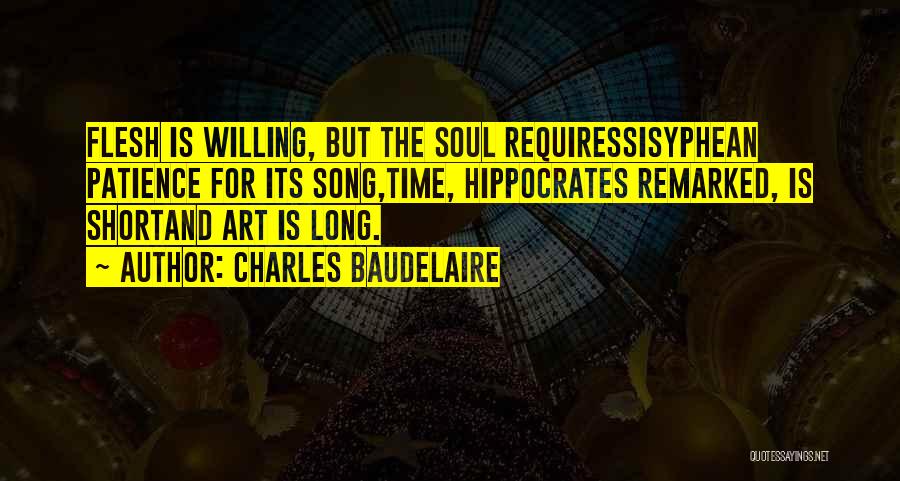 Short Song Quotes By Charles Baudelaire