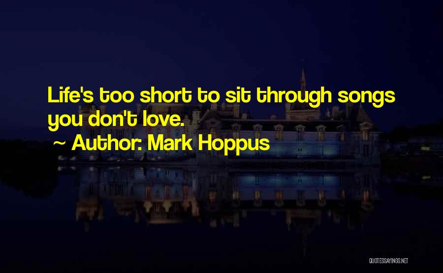 Short Song Quotes By Mark Hoppus