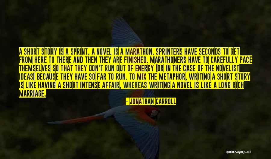 Short Story Writing Quotes By Jonathan Carroll Short Story Writing Quotes By Jonathan Carroll