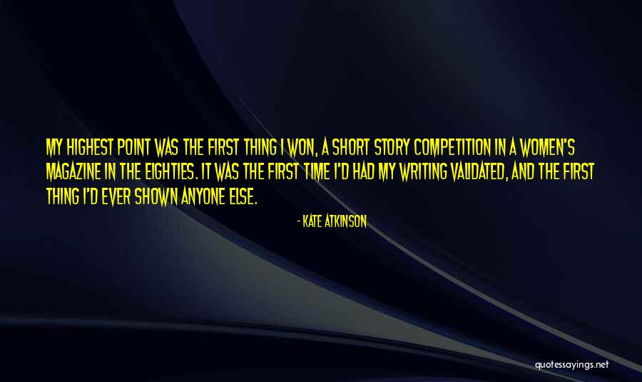 Short Story Writing Quotes By Kate Atkinson Short Story Writing Quotes By Kate Atkinson