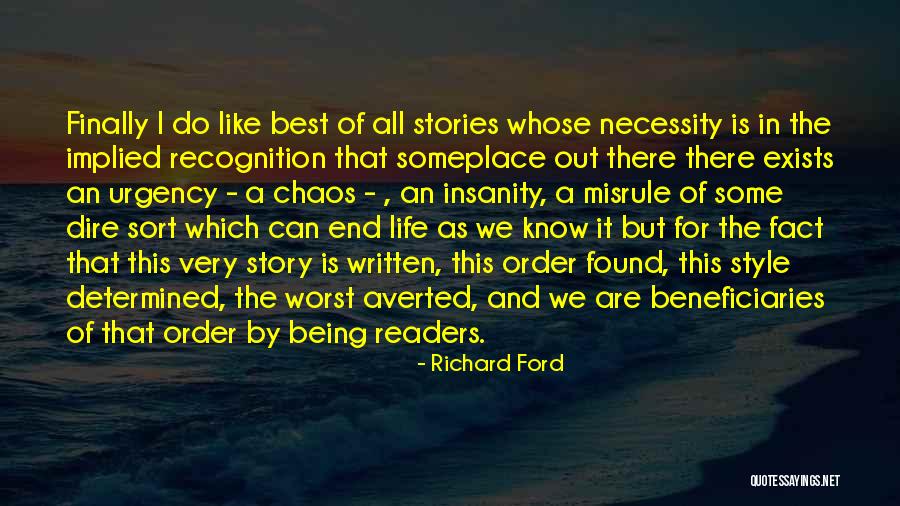 Short Story Writing Quotes By Richard Ford Short Story Writing Quotes By Richard Ford