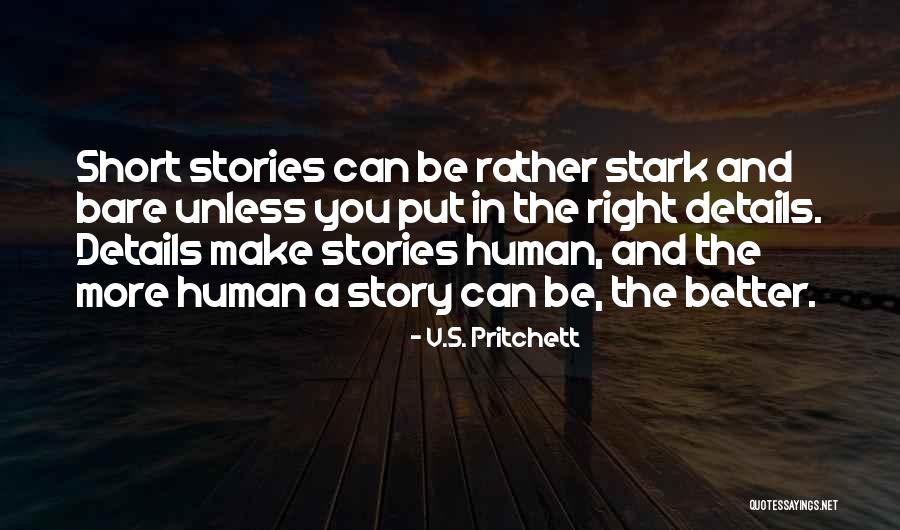 Short Story Writing Quotes By V.S. Pritchett Short Story Writing Quotes By V.S. Pritchett