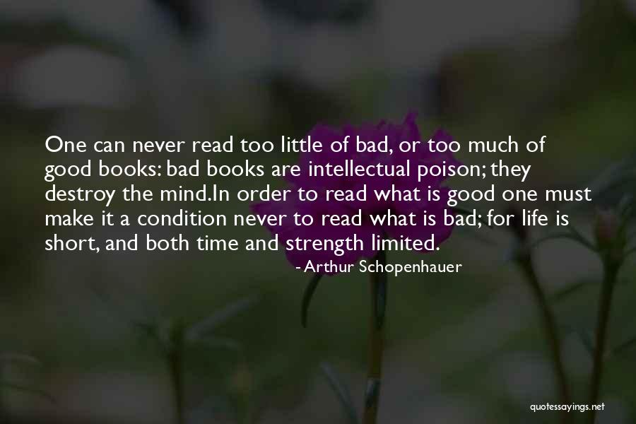 Short Strength Quotes By Arthur Schopenhauer