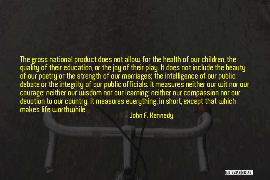 Short Strength Quotes By John F. Kennedy Short Strength Quotes By John F. Kennedy