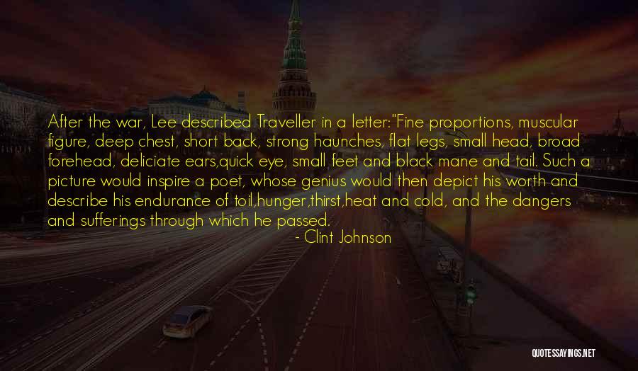 Short Strong Quotes By Clint Johnson Short Strong Quotes By Clint Johnson