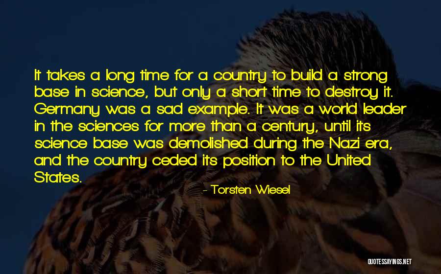 Short Strong Quotes By Torsten Wiesel Short Strong Quotes By Torsten Wiesel