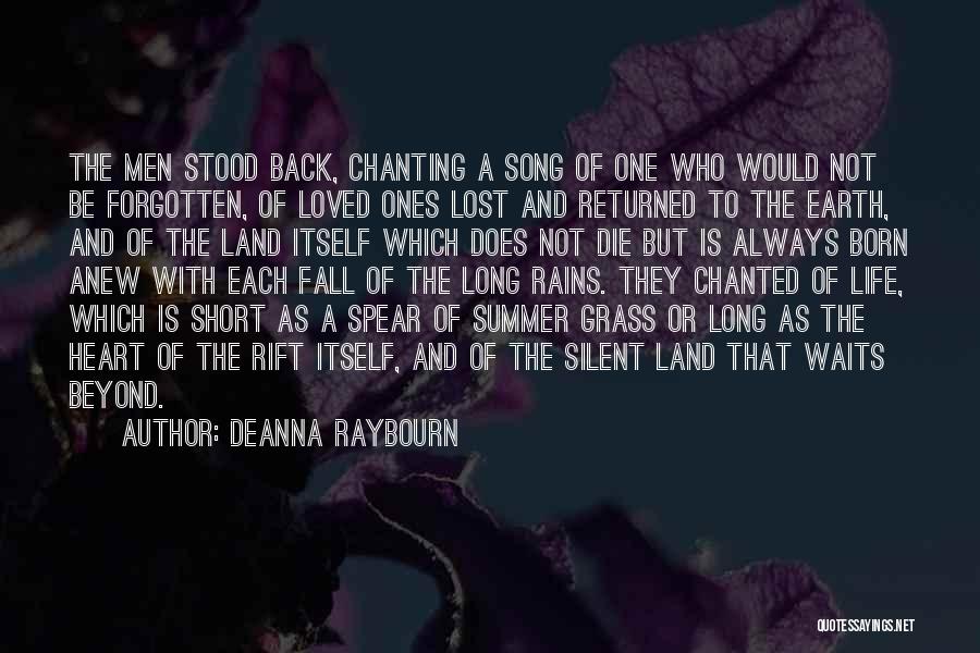 Short Summer Song Quotes By Deanna Raybourn