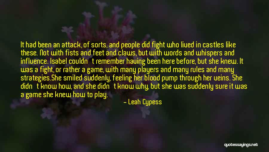 Short Sweet Dream Quotes By Leah Cypess