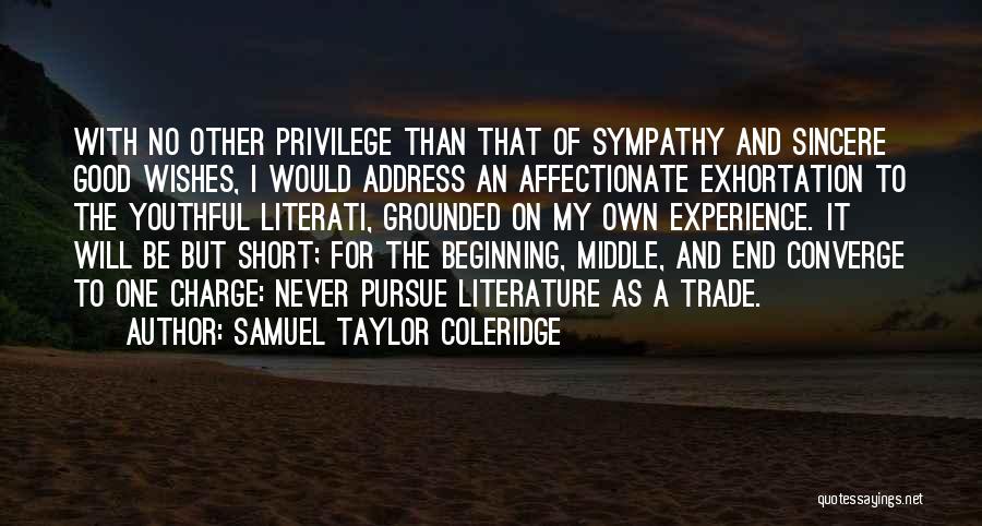 Short Sympathy Quotes By Samuel Taylor Coleridge