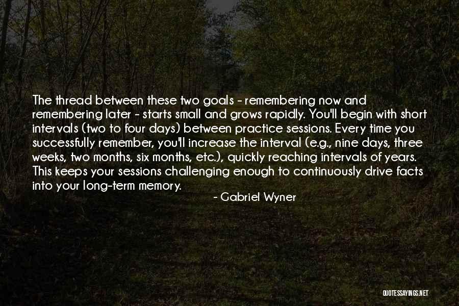 Short Term Long Term Quotes By Gabriel Wyner Short Term Long Term Quotes By Gabriel Wyner
