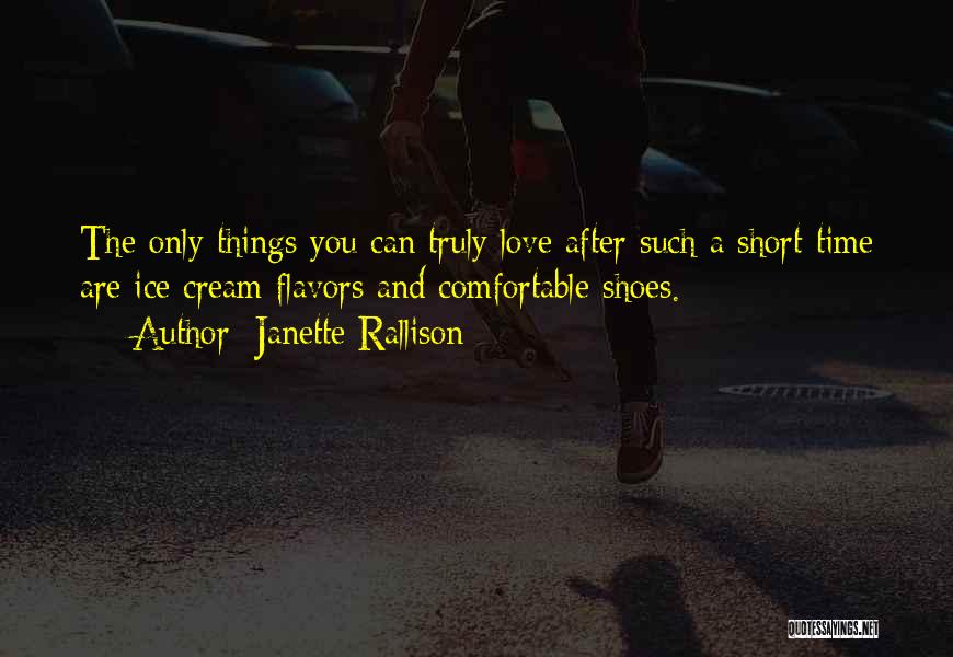 Short Time Love Quotes By Janette Rallison