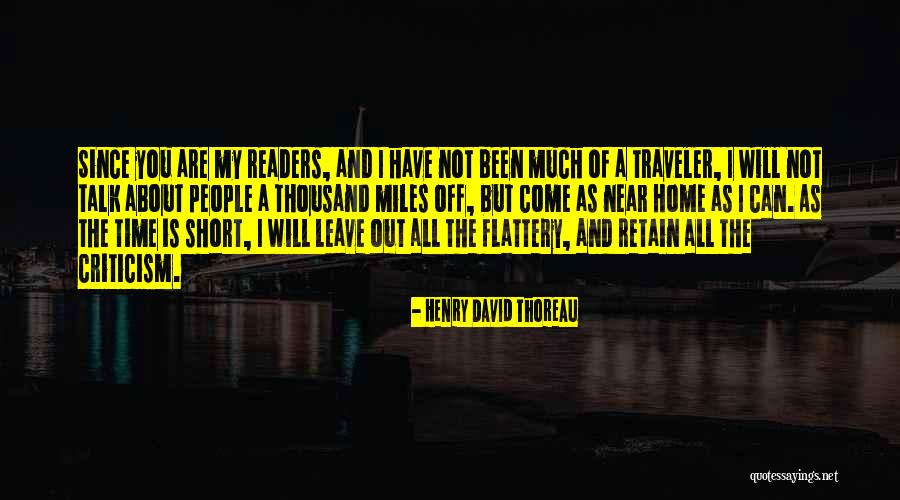 Short Time Off Quotes By Henry David Thoreau Short Time Off Quotes By Henry David Thoreau