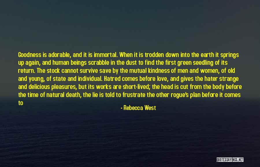 Short Time On Earth Quotes By Rebecca West Short Time On Earth Quotes By Rebecca West