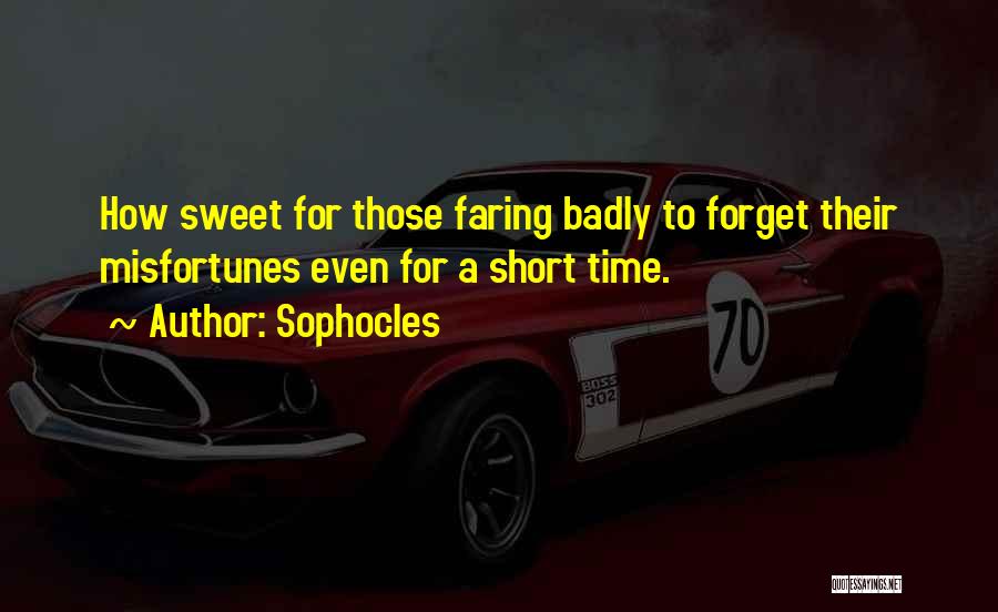 Short Time Quotes By Sophocles