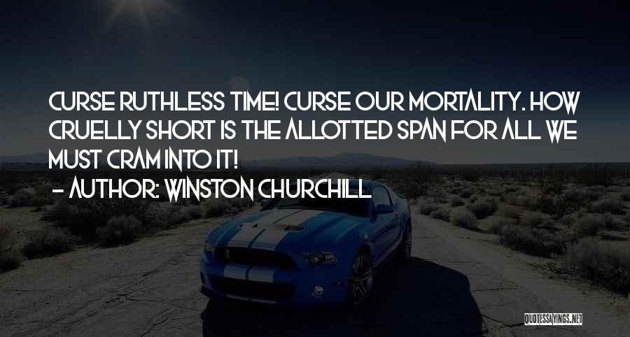 Short Time Quotes By Winston Churchill