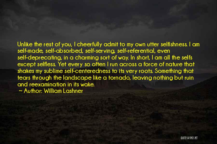 Short Tornado Quotes By William Lashner