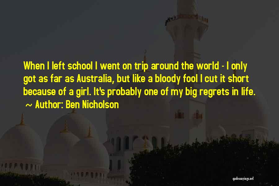 Short Trip Quotes By Ben Nicholson