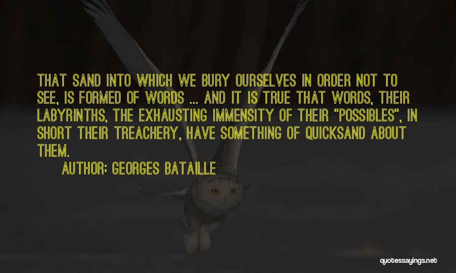 Short True Quotes By Georges Bataille