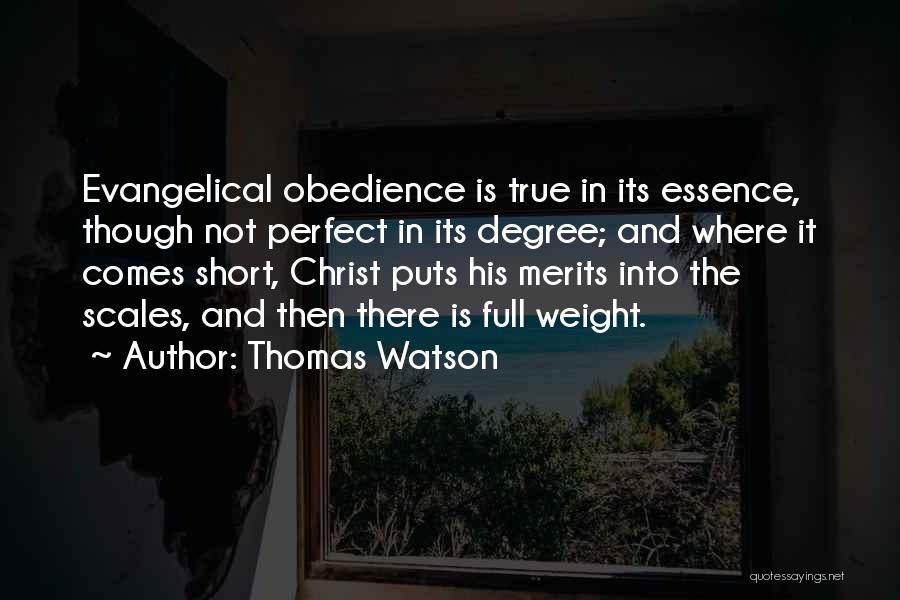 Short True Quotes By Thomas Watson