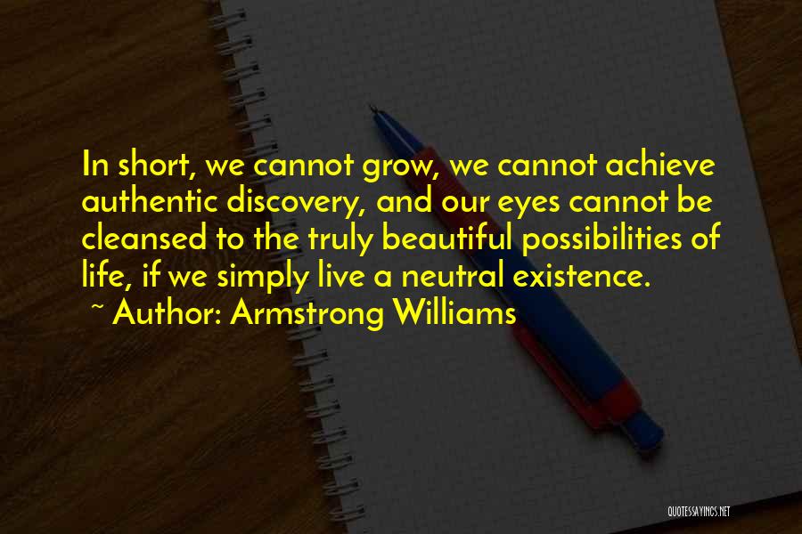 Short Truly Quotes By Armstrong Williams