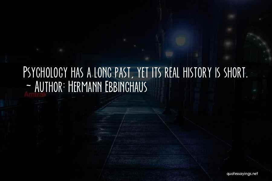 Short Us History Quotes By Hermann Ebbinghaus