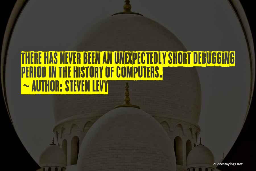 Short Us History Quotes By Steven Levy