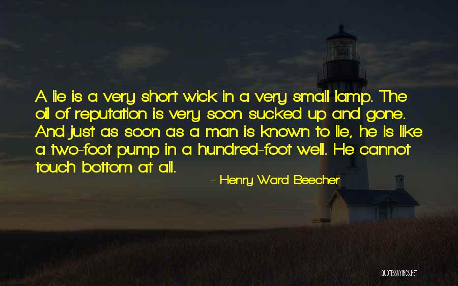 Short Well Known Quotes By Henry Ward Beecher