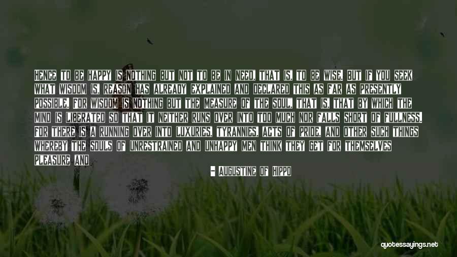 Short Wise Quotes By Augustine Of Hippo Short Wise Quotes By Augustine Of Hippo