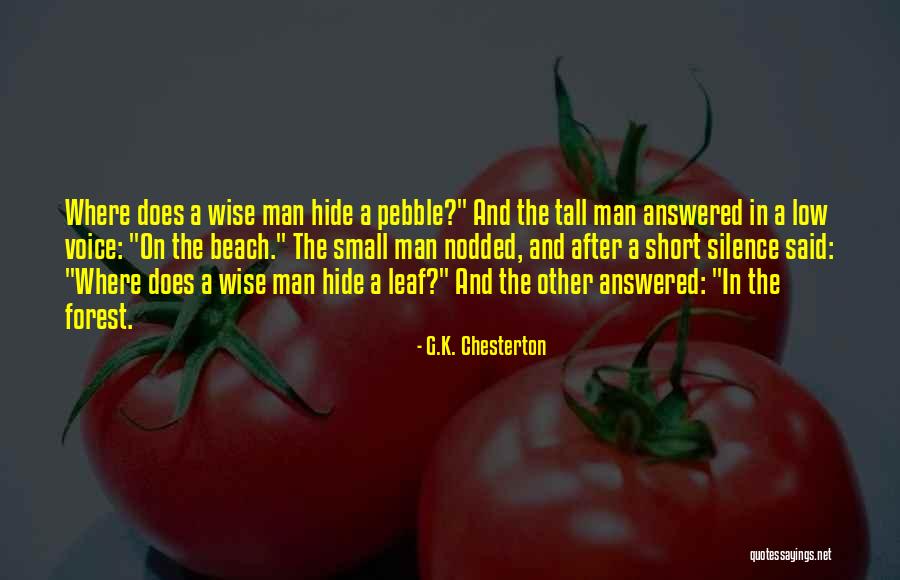Short Wise Quotes By G.K. Chesterton Short Wise Quotes By G.K. Chesterton