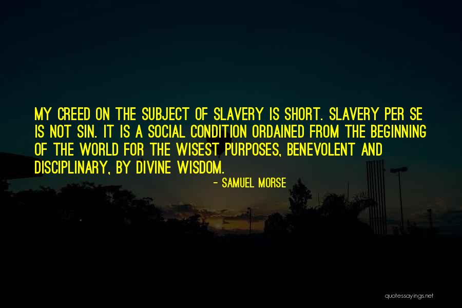 Short Wise Quotes By Samuel Morse Short Wise Quotes By Samuel Morse