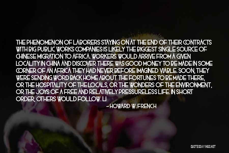 Short Word Quotes By Howard W. French Short Word Quotes By Howard W. French