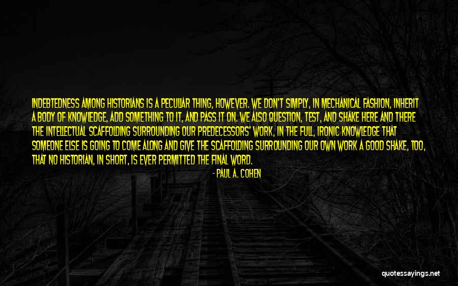 Short Word Quotes By Paul A. Cohen Short Word Quotes By Paul A. Cohen